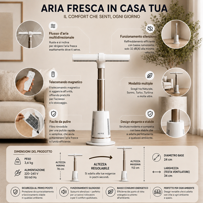 AERIS™ | Ventilatore Intelligente